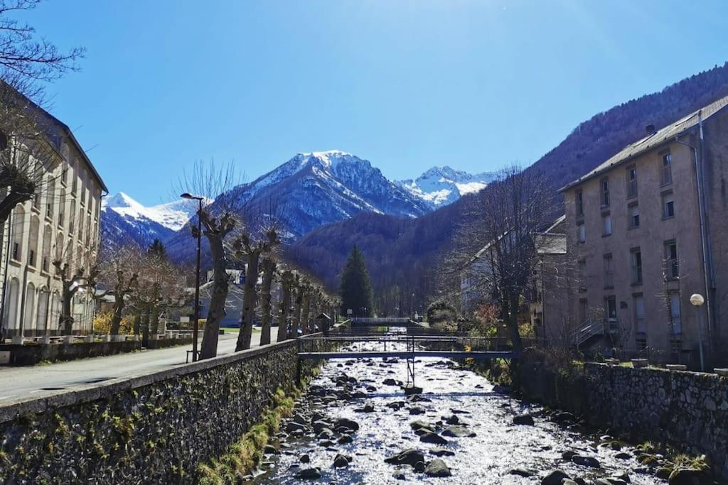 "Le Desman" Confortable T2 A La Montagne Face Aux Thermes Rando, Cure Aulus-les-Bains Eksteriør bilde